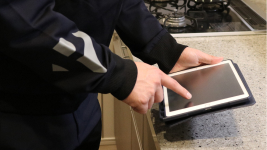 完了報告の入力