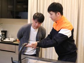 キッチン蛇口の水漏れ不具合の対応